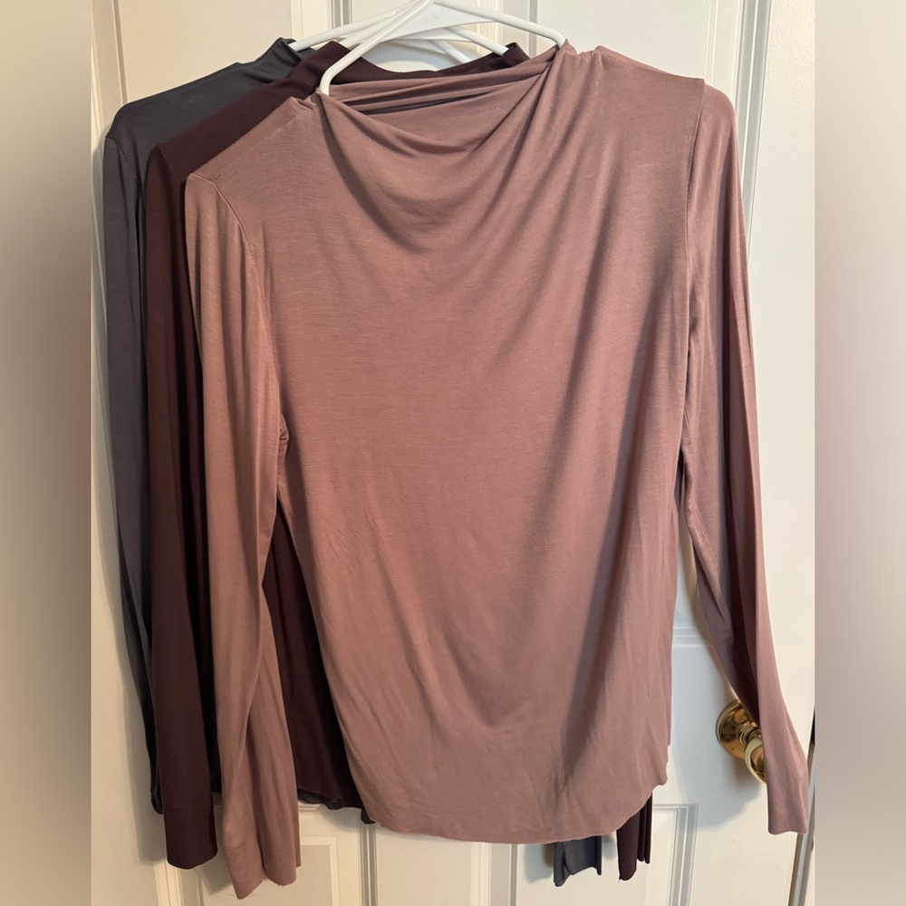Lot of “3” Long Sleeve Tops